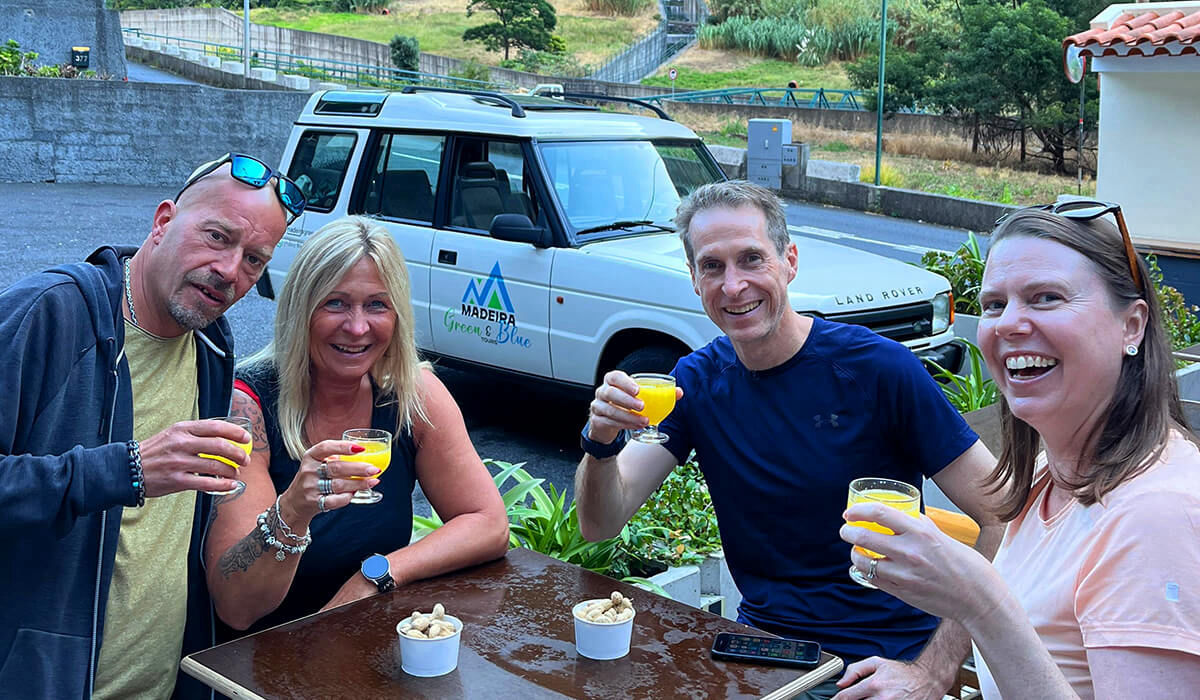 Madeira Green & Blue Shared Tour